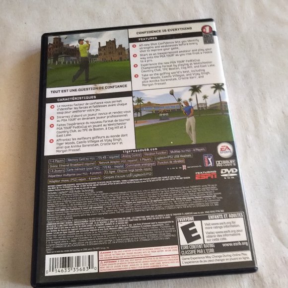 PS2 Tiger Woods PGA Tour 08 - Picture 2 of 2